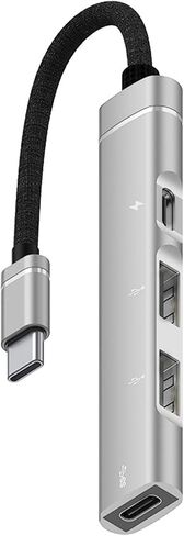 Type C to USB Hub Adapter for Phones, Tablets,Connect USB Devices to Your Type C Port Aluminum Alloy Shells Heat Sink in Kuwait