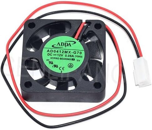 New 4CM 4010 Cooler AD0412MX-G70 for ADDA 40 * 40 * 10MM DC12V 0.08A 2-Line Hydraulic Bearing Cooling Fan in Saudi Arabia