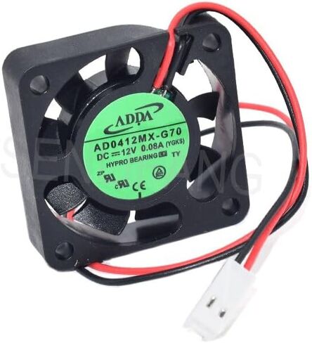 New 4CM 4010 Cooler AD0412MX-G70 for ADDA 40 * 40 * 10MM DC12V 0.08A 2-Line Hydraulic Bearing Cooling Fan in Saudi Arabia