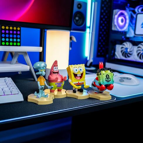 Cableguys Minis Patrick Phone Stand and Headphone Base – Gamer Accessory for Setup Gaming and Bedroom, Smartphone Holder and Small Devices, Deco Office Gaming and Figures in Saudi Arabia