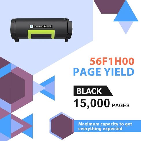 56F1H00 56F1000 MS521 Black Toner Cartridge for Lexmark 56F1H00 MS621 MS321 in Saudi Arabia