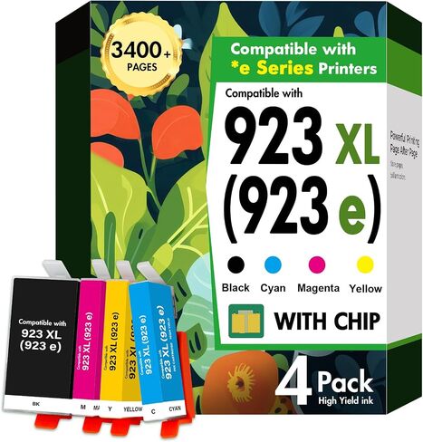 923XL 923 8130e 8125e Ink Cartridges Combo Pack for HP Printers OfficeJet in Kuwait