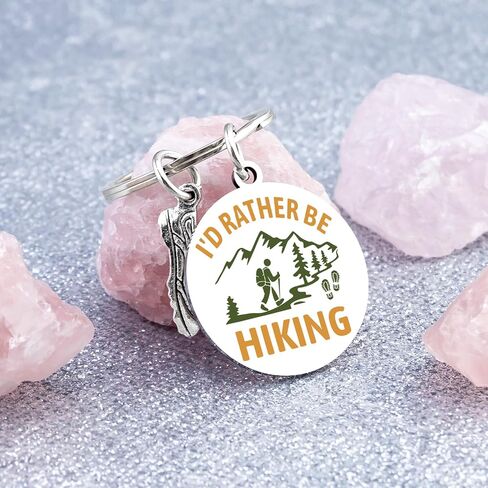 Hiking Gifts for Women Cool Mountain Gifts for Hikers Keychain in Saudi Arabia