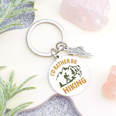 Hiking Gifts for Women Cool Mountain Gifts for Hikers Keychain in Saudi Arabia
