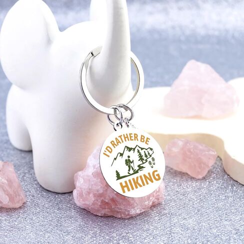 Hiking Gifts for Women Cool Mountain Gifts for Hikers Keychain in Saudi Arabia