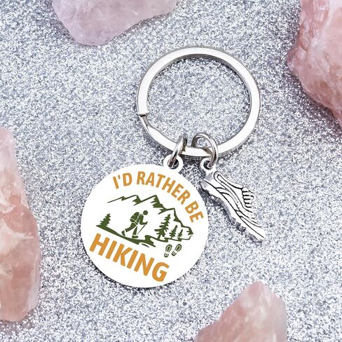Hiking Gifts for Women Cool Mountain Gifts for Hikers Keychain in Saudi Arabia