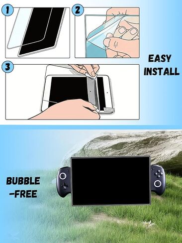 [2 Pack] for OneXPlayer X2 Gaming Handheld 10.95" Hydrogel Film Screen Protector. Self-Healing Anti-Scratch Bubble Free Easy Installation. in Kuwait