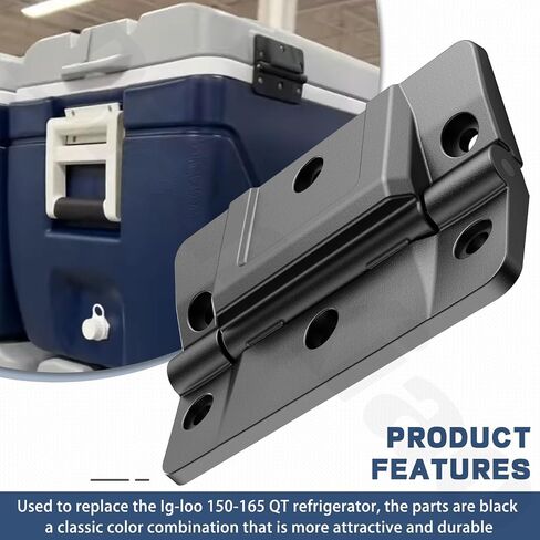 2 Pcs Cooler Oversized Mechanical Hinges for Ig-loo 150-165QT Coolers in Saudi Arabia