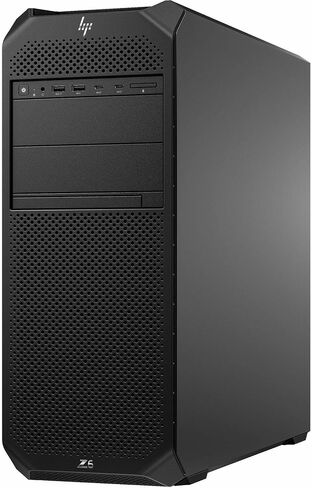 HP Z6 G5 Workstation - 1 Xeon w5-3435X - vPro Technology - 32 GB - 512 GB SSD - Tower - Black - Smart Buy - Intel W790 Chip - Windows 11 Pro - Serial ATA/600 Controller - 0, 1, 5, 10 RAID Levels - Eng in Kuwait