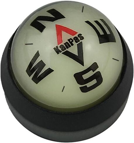 KanPas VA-20L Luminous EDC Ball Compass Free Angle Traditional Reading for Motorcycle in Saudi Arabia