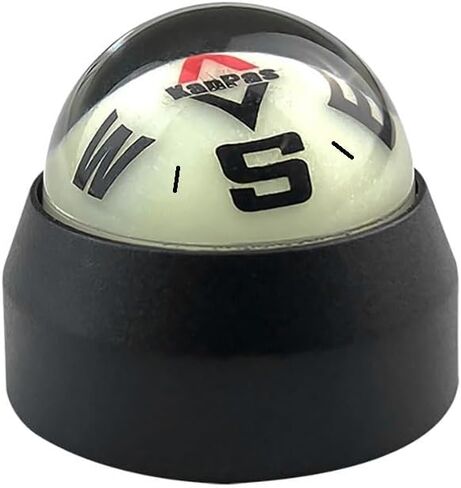KanPas VA-20L Luminous EDC Ball Compass Free Angle Traditional Reading for Motorcycle in Saudi Arabia