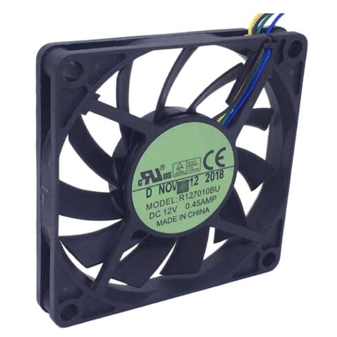 R127010BU Fan 7CM for 12V 0.45A 7010 70X70X10MM 4-Wire Cooling Fan in Kuwait