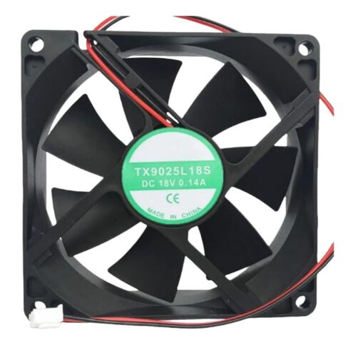 TX9025L 18S Fan 9CM for 18V 0.14A 9025 90X90X25MM 2-Wire Cooling Fan in Kuwait