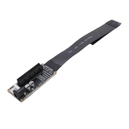 Flexible PCIe 4.0 X4 to M.2 M Key Adapter Cable, High Speed Data Transfer, for Small Workstation Builds, Ultra Thin 0.3mm FPC Circuit Board in Kuwait