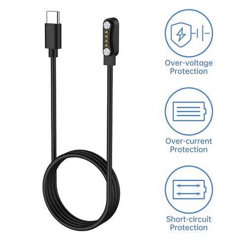 Vanjua Charger for PLAUD Note AI Voice Recorder, Magnetic Charger Replacement USB-C Charging Cable Cord for PLAUD Note Pro (3.3ft/1m) in Kuwait