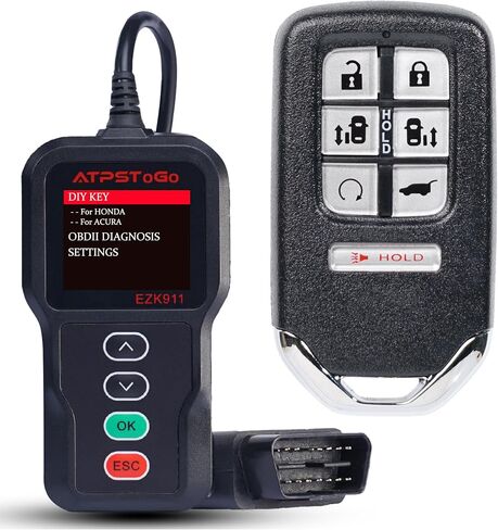 DIY Smart Key Fob Replacement Fits for Honda Odyssey 2018 2019 2020 Keyless Entry Remote Control Replace Key Kit KR5V2X ID47 6 Button in Kuwait