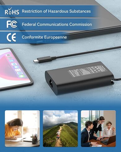 Syfrufo 65W USB-C Laptop Charger for Dell Inspiron 14/16 2-in-1 Series in Kuwait