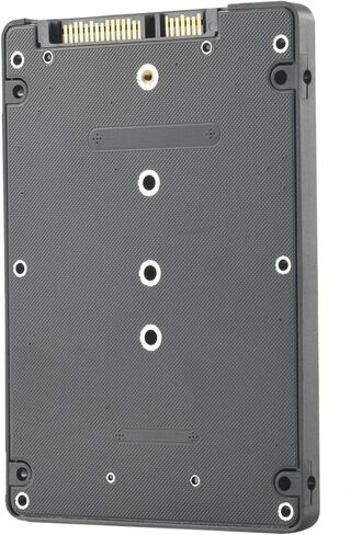 M.2 NGFF (SATA) SSD إلى حاوية SATA بسمك 8 مم مقاس 2.5 بوصة، أسود، 141958 in Kuwait