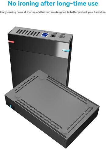 حافظة HDD مقاس 3.5 بوصة SATA إلى USB 3.0 حاوية قرص صلب خارجي 3.5 بوصة قرص SSD 10 تيرابايت صندوق HDD للكمبيوتر الشخصي Lapop يدعم حاوية محرك الأقراص الصلبة 10 تيرابايت محول عالي السرعة للكمبيوتر الشخصي بقابس الولايات المتحدة in Kuwait