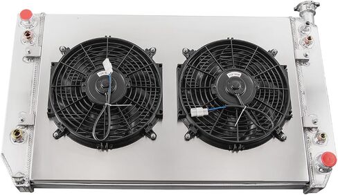 Automotive Replacement Engine Radiators 3 Row Radiator Shroud Fan For Chevy P30 GMC P3500 5.7L V8 AT MT 1994-1998 Aluminum Radiator Fan in Saudi Arabia