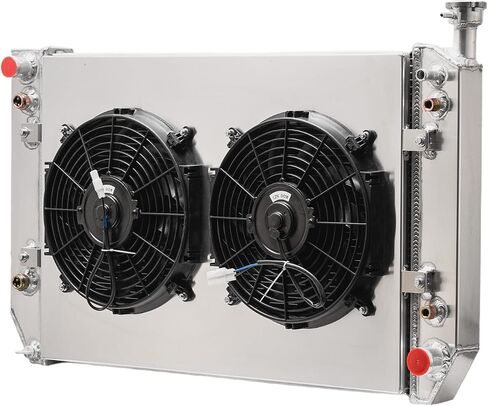 Automotive Replacement Engine Radiators 3 Row Radiator Shroud Fan For Chevy P30 GMC P3500 5.7L V8 AT MT 1994-1998 Aluminum Radiator Fan in Saudi Arabia
