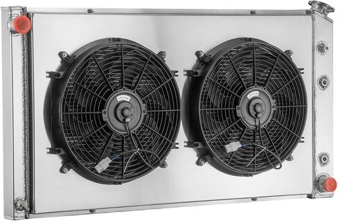 Automotive Replacement Engine Radiators 3 Row Radiator Shroud Fan For Chevy GMC V2500 V3500 R2500 R3500 7.4L V8 1989 1990 1991 in Saudi Arabia