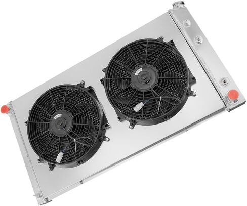 Automotive Replacement Engine Radiators 3 Row Radiator Shroud Fan For Chevy GMC V2500 V3500 R2500 R3500 7.4L V8 1989 1990 1991 in Saudi Arabia