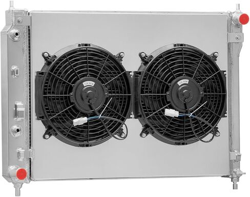 Automotive Replacement Engine Radiators 3 Row Radiator Shroud Fan For Chevy Captiva Sport 2008-2015 Saturn Vue 2008-2010 3.6L Aluminum Radiator Fan in Saudi Arabia
