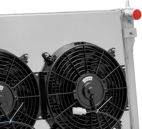 Automotive Replacement Engine Radiators 3 Row Radiator Shroud Fan For Chevy Captiva Sport 2008-2015 Saturn Vue 2008-2010 3.6L Aluminum Radiator Fan in Saudi Arabia