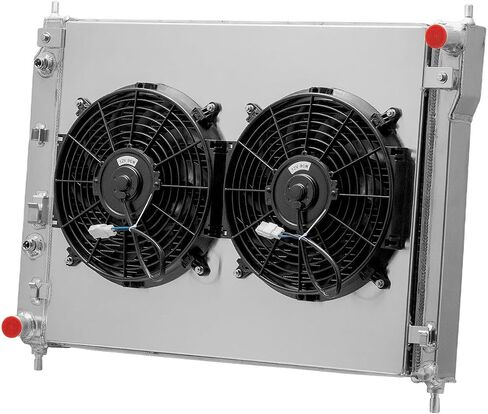 Automotive Replacement Engine Radiators 3 Row Radiator Shroud Fan For Chevy Captiva Sport 2008-2015 Saturn Vue 2008-2010 3.6L Aluminum Radiator Fan in Saudi Arabia