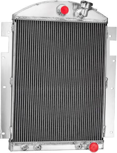 Automotive Replacement Engine Radiators 3 Row Radiator Shroud Fan For Chevy Truck V8 Conversion 1937 1938 Aluminum Radiator Fan in Saudi Arabia