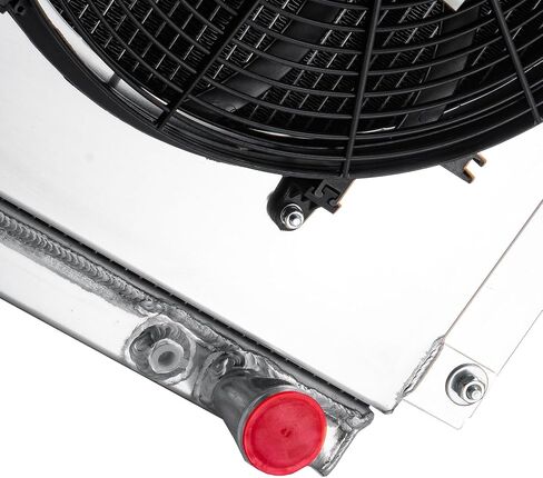 Automotive Replacement Engine Radiators 3 Row Radiator Shroud Fan For Chevy Truck V8 Conversion 1937 1938 Aluminum Radiator Fan in Saudi Arabia
