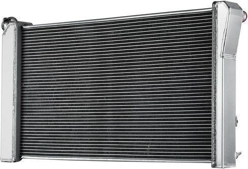 Automotive Replacement Engine Radiators 3 Row Radiator Shroud Fan For Chevy Caprice 1991 1992 1993 Buick 5.7L 92-93 in Saudi Arabia
