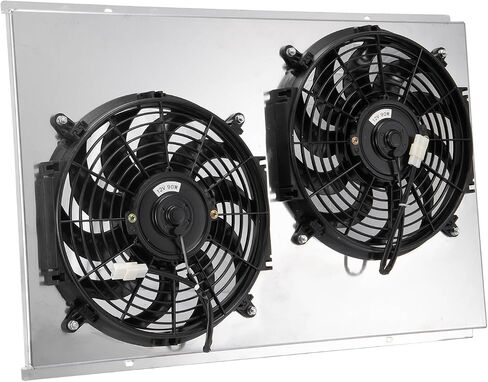 Automotive Replacement Engine Radiators Aluminum Shroud Electric Fan For Chevy Corvette Base Stingray 5.7L 7.4L V8 1973 1974 1975 1976 Aluminum Radiator Fan Replacement in Saudi Arabia