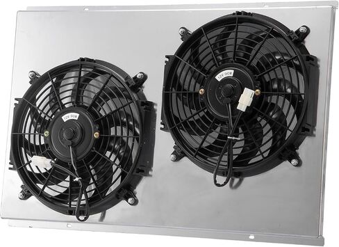 Automotive Replacement Engine Radiators Aluminum Shroud Electric Fan For Chevy Corvette Base Stingray 5.7L 7.4L V8 1973 1974 1975 1976 Aluminum Radiator Fan Replacement in Saudi Arabia
