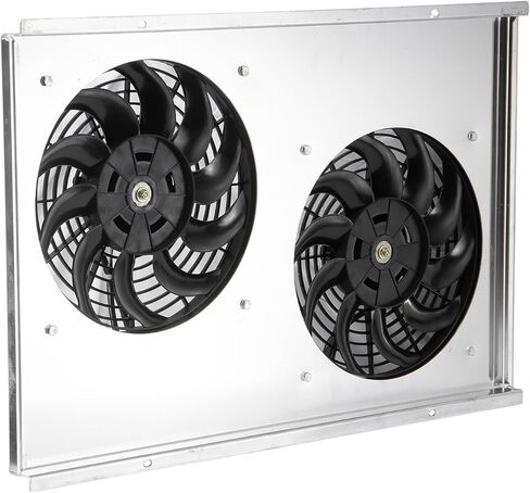 Automotive Replacement Engine Radiators Aluminum Shroud Electric Fan For Chevy Corvette Base Stingray 5.7L 7.4L V8 1973 1974 1975 1976 Aluminum Radiator Fan Replacement in Saudi Arabia