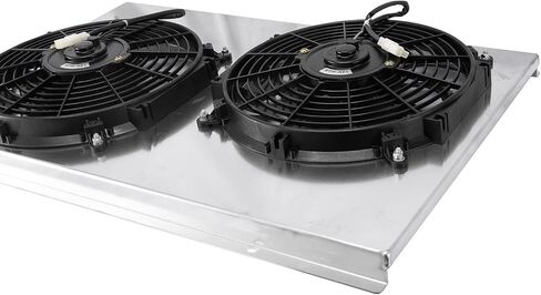 Automotive Replacement Engine Radiators Aluminum Shroud Electric Fan For Chevy Corvette Base Stingray 5.7L 7.4L V8 1973 1974 1975 1976 Aluminum Radiator Fan Replacement in Saudi Arabia