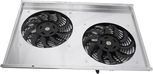 Automotive Replacement Engine Radiators Aluminum Shroud Electric Fan For Chevy Corvette Base Stingray 5.7L 7.4L V8 1973 1974 1975 1976 Aluminum Radiator Fan Replacement in Saudi Arabia