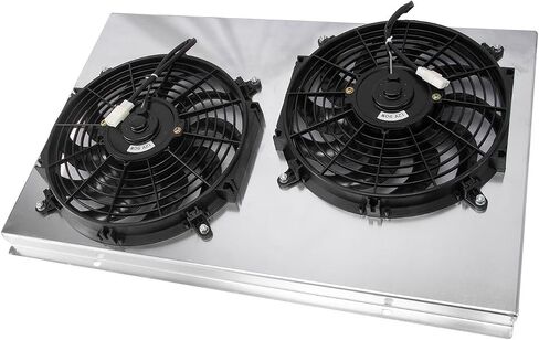 Automotive Replacement Engine Radiators Aluminum Shroud Electric Fan For Chevy Corvette Base Stingray 5.7L 7.4L V8 1973 1974 1975 1976 Aluminum Radiator Fan Replacement in Saudi Arabia