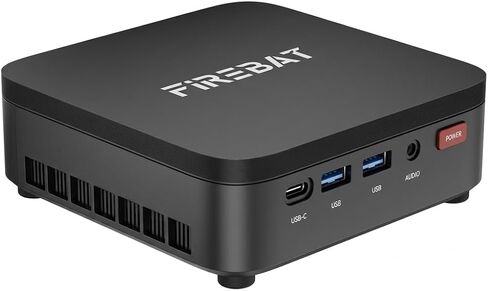 FIREBAT R3 Mini PC(High-Performance Solution) with AMD Ryzen5 7430U 6C/12T, 16GB(LPDDR4) RAM, 512GB SSD, WiFi6 BT5.2, Triple 4K Display, Portable Desktop Computer in Saudi Arabia