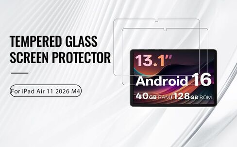 Screen Protector for FIRYMID 1315/V13, HD Tempered Glass, Anti-Scratch, Touch Sensitive, Anti-Fingerprint, Bubble-Free, Case Friendly,1 pack. in Saudi Arabia