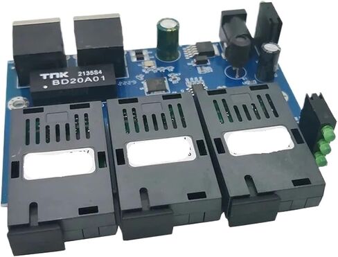 1 PCS 10/100M Reverse POE Switch Output 12V Power Supply 3 Ports in Saudi Arabia