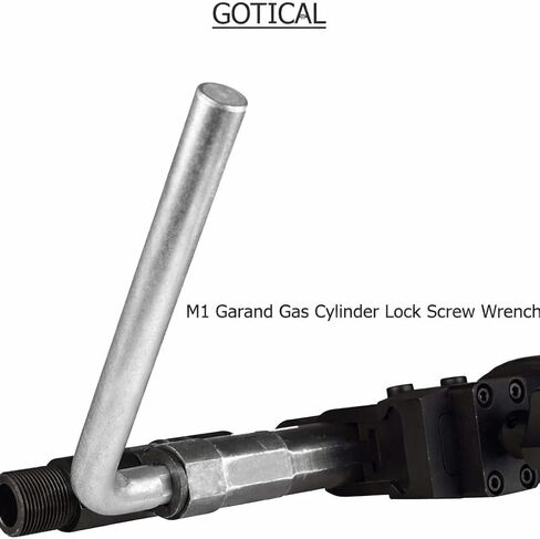 GOTICAL M1 Garand Gas Cylinder Lock Screw Wrench Tool for Removing Gas Plug – High Strength Steel – Strong Grip Sturdy and Well Built for Conventional Gas Plugs in Saudi Arabia