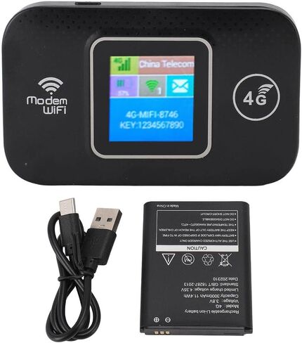4G LTE Portable WiFi Wireless Router USB Powered 300Mbps High Speed Sharing Up to 10 WiFi Devices 4G Mobile for Europe in Saudi Arabia