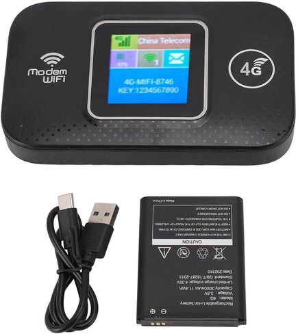 4G LTE Portable WiFi Wireless Router USB Powered 300Mbps High Speed Sharing Up to 10 WiFi Devices 4G Mobile for Europe in Saudi Arabia