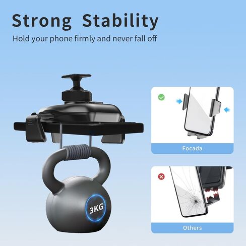 Car Phone Holder for Mercedes Benz G-Class 2019-2024 G Wagon G550 G500 AMG G63 G55 W463, Right Air Vent Phone Mount, Does Not Block Air Vent or Buttons, Stable Clamp Design, Mercedes Benz Accessories in Kuwait