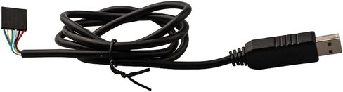 FTDI USB إلى كابل محول تسلسلي 6Pin لـ ft232rl لـ TTL 3. لـ 3 فولت لـ Arduino لتصحيح أخطاء البرمجة Raspberry Pi 1 متر أسود in Kuwait