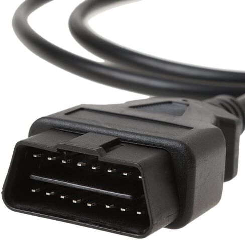 1 Piece Tools Adapter Cable DB9 Serial Data Connector 16 Pin Male to Female Suitable for Vehicle Inspection Automotive Service Station in Saudi Arabia