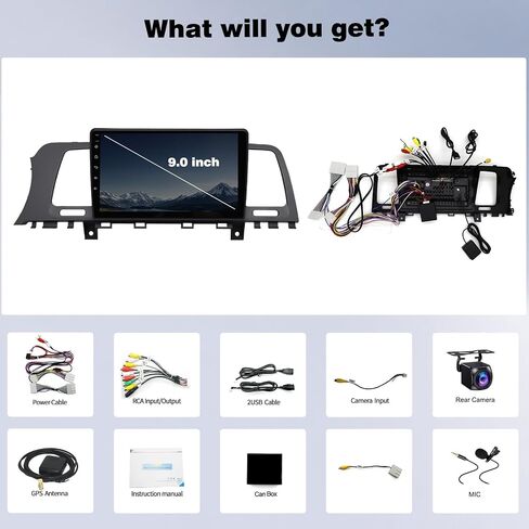 4+64G Car Radio for Nissan Murano 2008-2014 in Kuwait