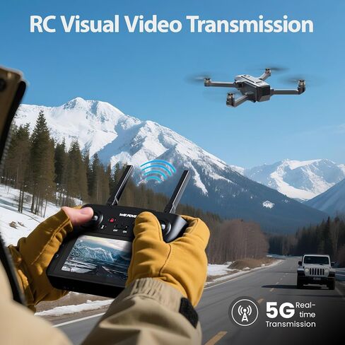 WF20 1080P FPV Camera Foldable Brushless Drone Great Value for Beginners in Saudi Arabia